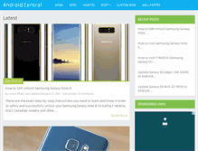 Tablet Screenshot of androidcentral.us