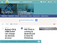Tablet Screenshot of androidcentral.com
